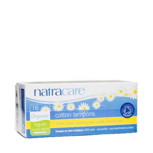 Natracare Regular Applicator Tampons 16 count per box