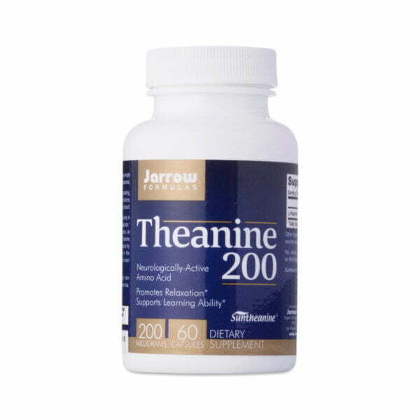 Jarrow Formulas Theanine Supplement 60 caps bottle