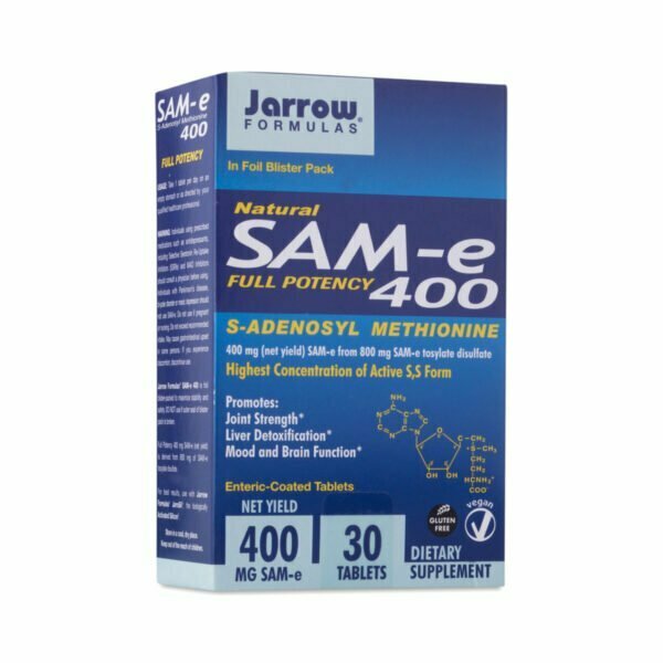 Jarrow Formulas SAM-e Supplement 30 tablets