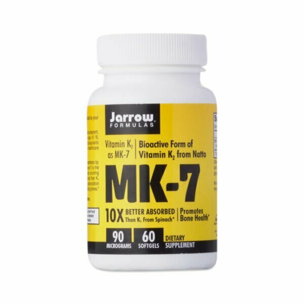 Jarrow Formulas Vitamin K2- MK7 60 softgels per bottle