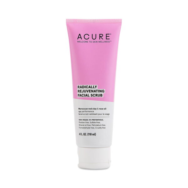 ACURE Radically Rejuvenating Facial Scrub 4 fl oz tube