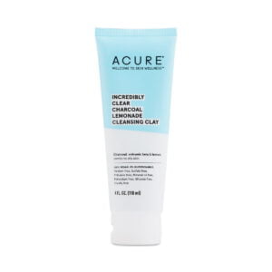 ACURE Incredibly Clear Charcoal Lemonade Cleansing Clay 4 fl oz tube