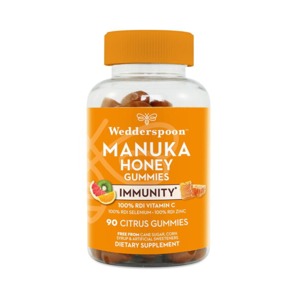 Wedderspoon Manuka Honey Immunity Gummies