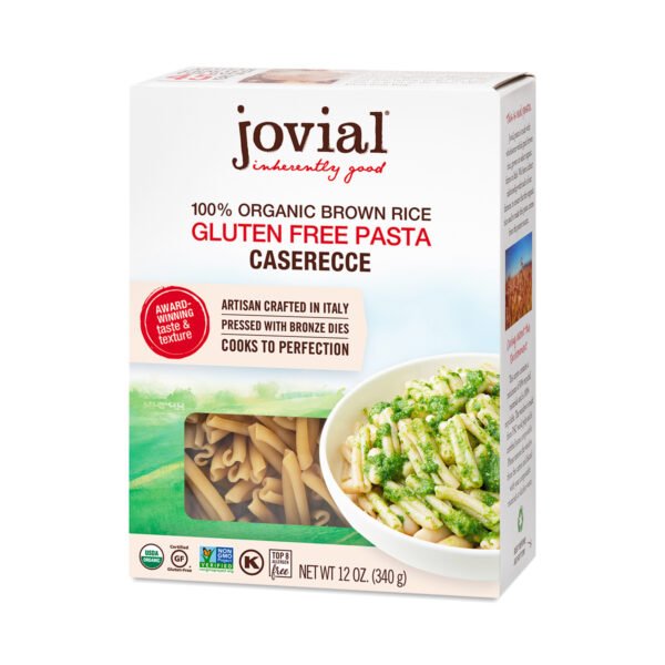 Jovial Organic Brown Rice Caserecce 12 oz box
