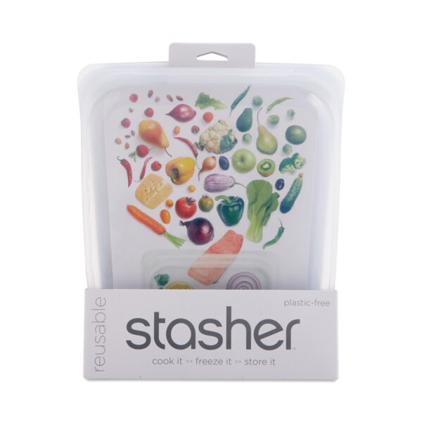 Stasher Reusable Silicone Half Gallon Bag