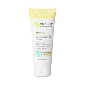 MyChelle Sun Shield SPF 28 Coconut Sunscreen 2.3 oz tube