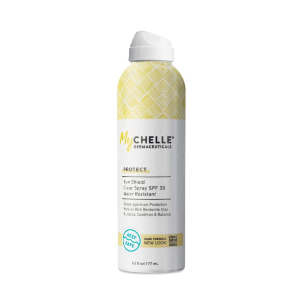 MyChelle Sun Shield Clear Spray SPF 30 6 oz bottle