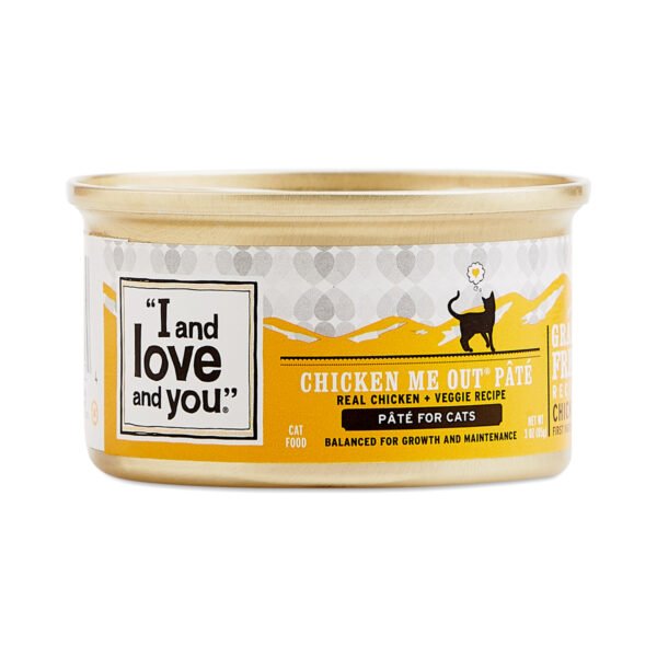 I and love and you Canned Cat Food - Chicken Me Out Pâté 3 oz can