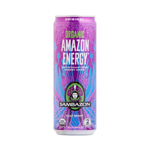 Sambazon Amazon Energy Drink - Acai Berry 12 fl. oz can