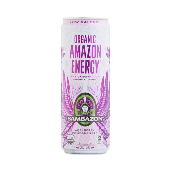 Sambazon Amazon Low Calorie Energy Drink