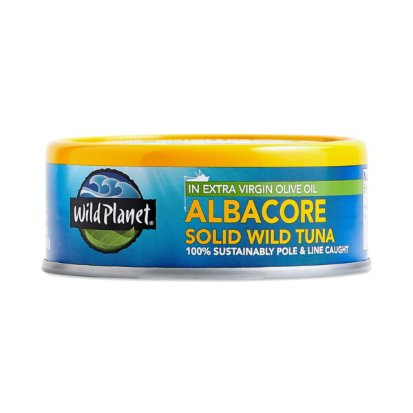 Wild Planet Non-GMO Wild Albacore Tuna In Extra Virgin Olive Oil 5 oz can
