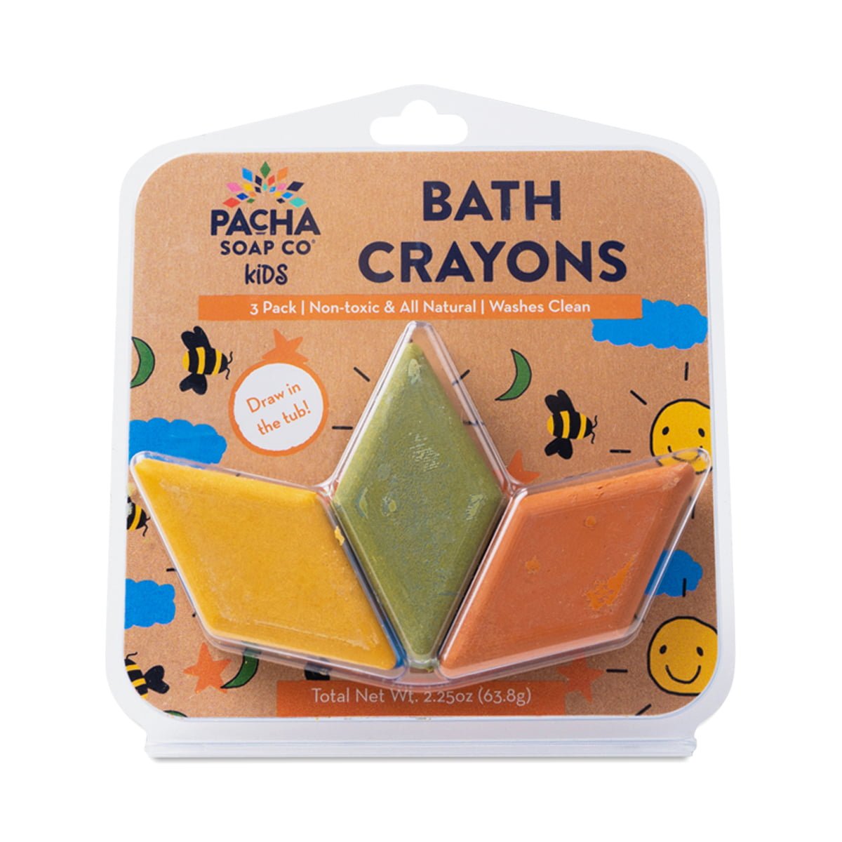 Pacha Soap Kids Bath Crayons