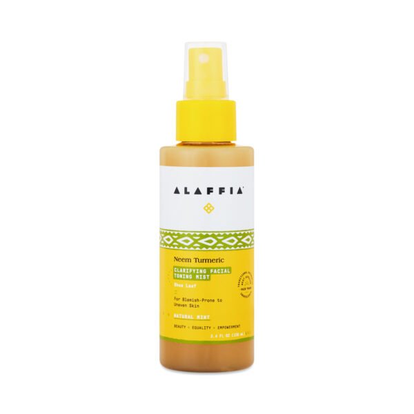 Alaffia Neem Turmeric Facial Mist 3.4 fl oz bottle