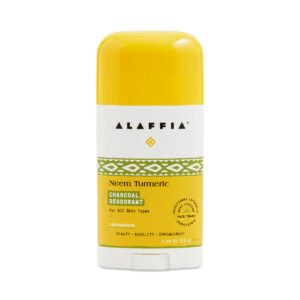 Alaffia Neem Turmeric Charcoal Deodorant