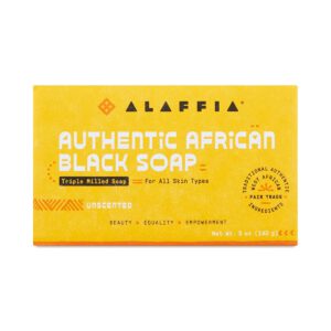 Alaffia Authentic African Black Soap Triple Milled