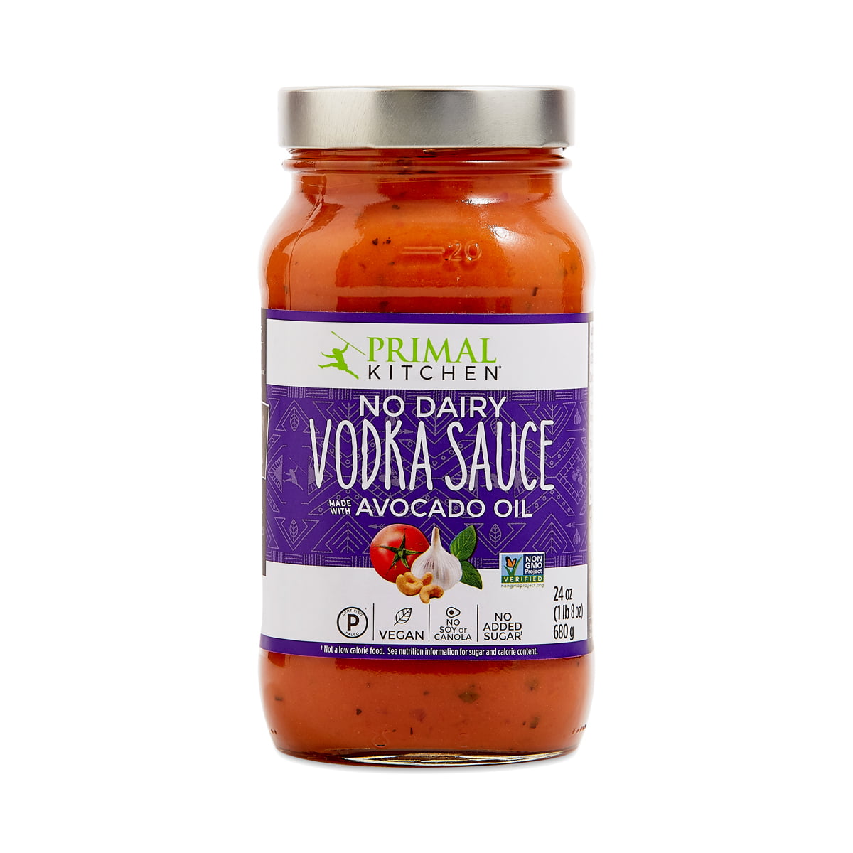 Primal Kitchen No Dairy Vodka Sauce 24 oz jar