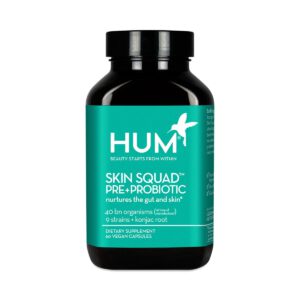 HUM Nutrition Skin Squad Pre + Probiotic 60 capsules
