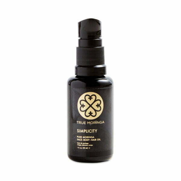 True Moringa Simplicity Moringa Oil 1 oz bottle