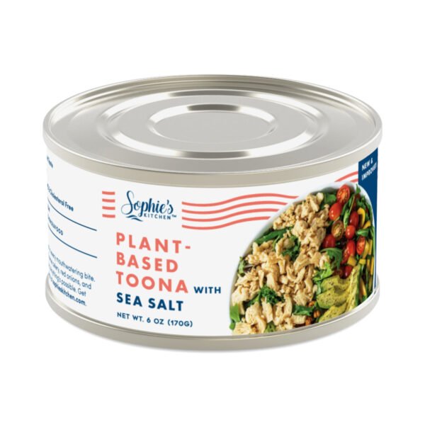 Sophie's Kitchen Sea Salt Vegan Toona 6 oz can
