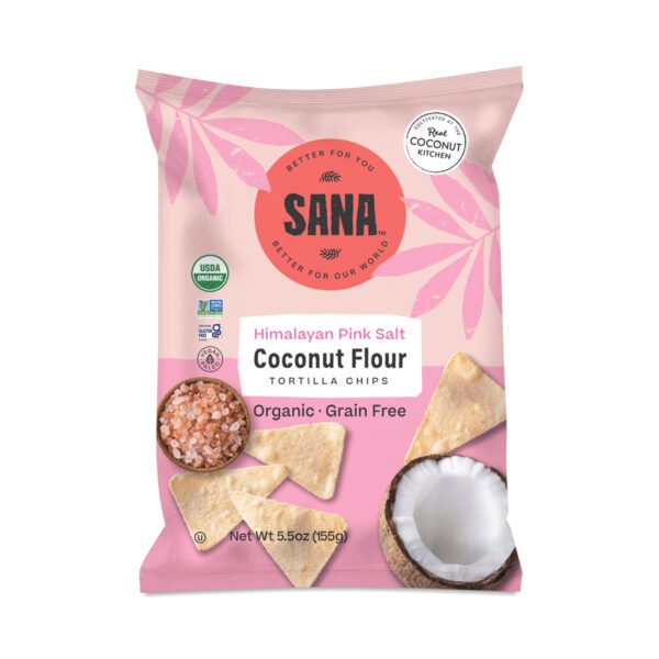 The Real Coconut Coconut Flour Tortilla Chips