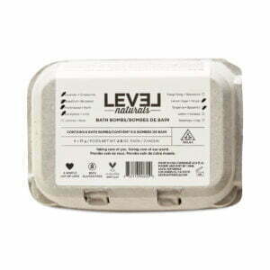 Level Naturals Bath Bomb Variety Pack 6 bath bombs (2.5 oz each)