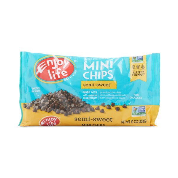 Enjoy Life Semi-Sweet Chocolate Mini Chips 10 oz Bag