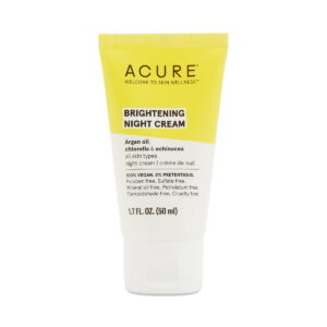 ACURE Brightening Night Cream 1.7 fl oz tube