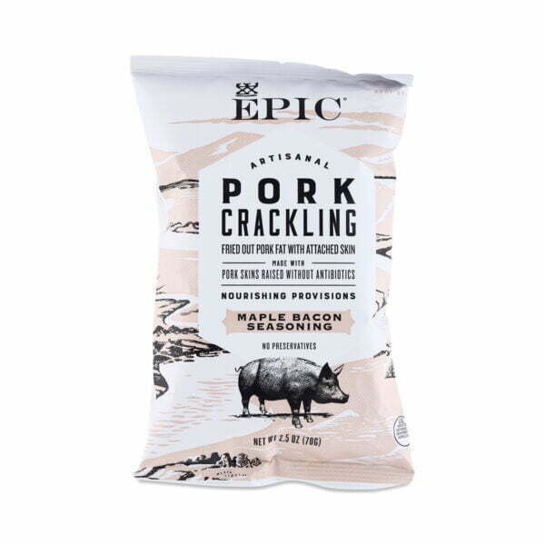 Epic Maple Bacon Pork Cracklings 2.5 oz bag