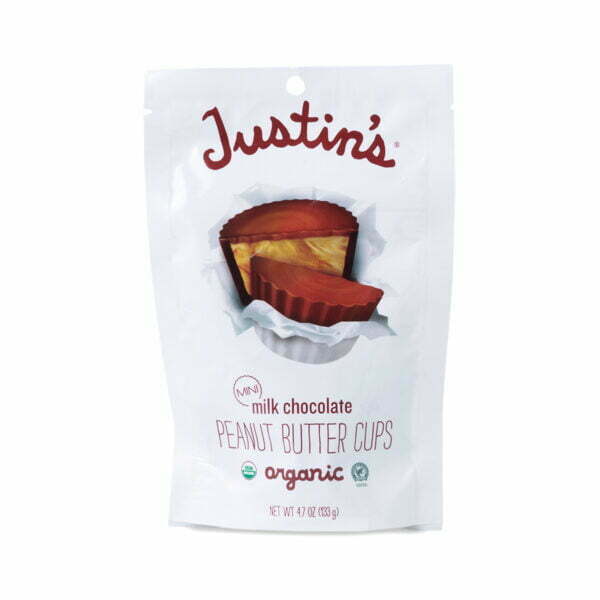 Justin's Mini Milk Chocolate Peanut Butter Cups 4.7 oz pouch