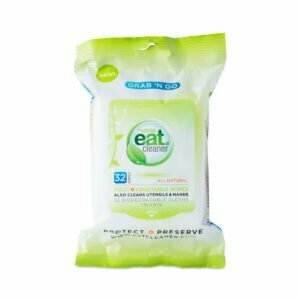 Eat Cleaner Grab 'N Go Fruit & Vegetable Wipes 32 wipes