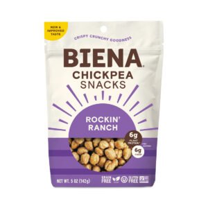 Biena Rockin' Ranch Chickpea Snacks 5 oz bag