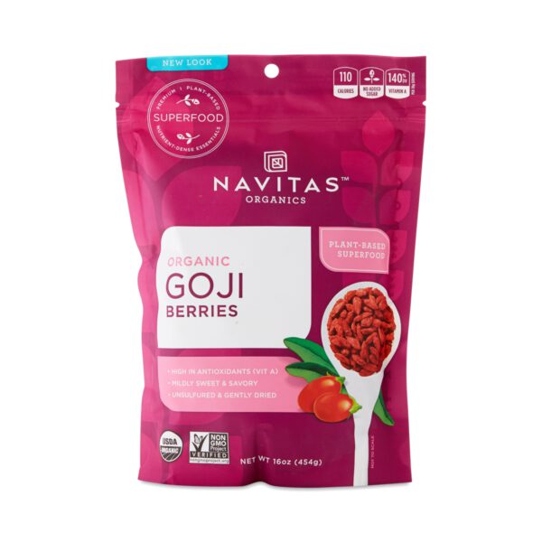 Navitas Organics Organic Goji Berries 16 oz bag