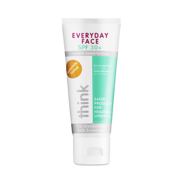 Thinksport Everyday Face Sunscreen SPF 30+ 2 oz tube