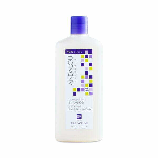Andalou Naturals Lavender & Biotin Full Volume Shampoo 11.5 oz bottle