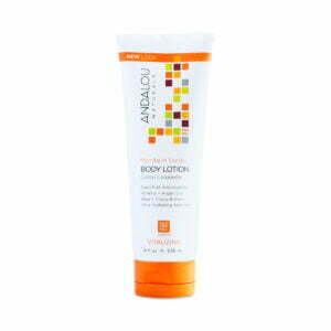 Andalou Naturals Mandarin Vanilla Vitalizing Body Lotion 8 oz bottle
