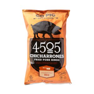 4505 Meats Smokehouse BBQ Chicharrones 2.5 oz bag