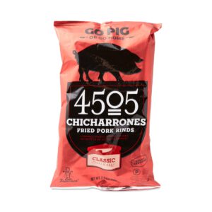 4505 Meats Classic Chili & Salt Chicharrones 2.5 oz bag
