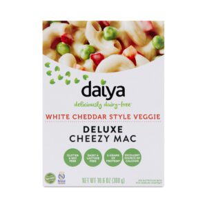 Daiya Deluxe White Cheddar Style Veggie Cheezy Mac 10.6 oz box