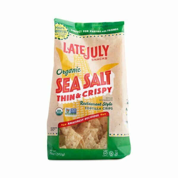Late July Organic Sea Salt Tortilla Chips 11 oz bag