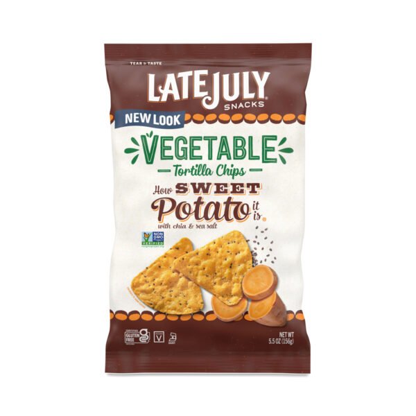 Late July Organic Multigrain Snack Chips - Sweet Potato 5.5 oz bag