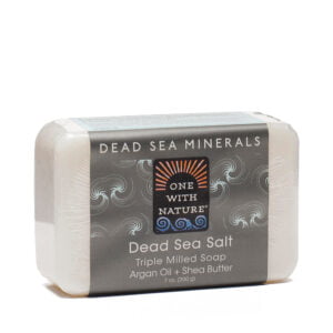 One With Nature Dead Sea Salt Soap 7 oz bar