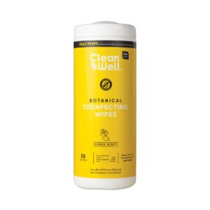 CleanWell Botanical Disinfecting Wipes