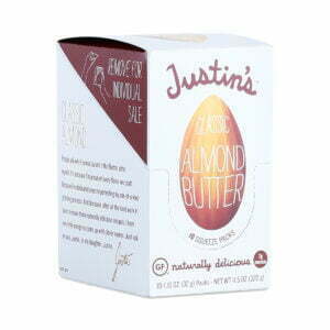 Justin's Classic Almond Butter Squeeze Packs 10 count (1.15 oz each)