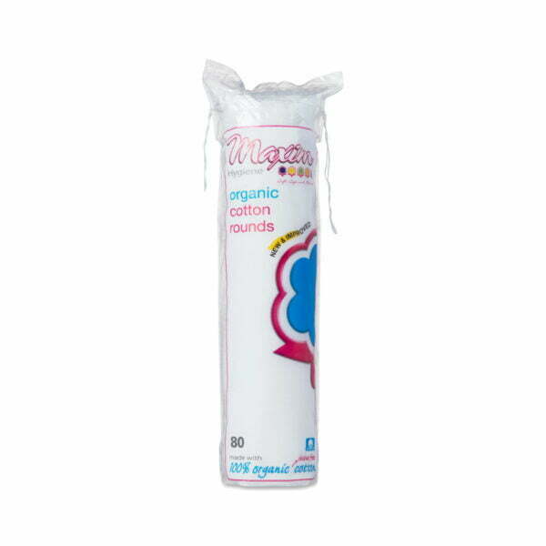 Maxim Hygiene Organic Cotton Rounds 80 count