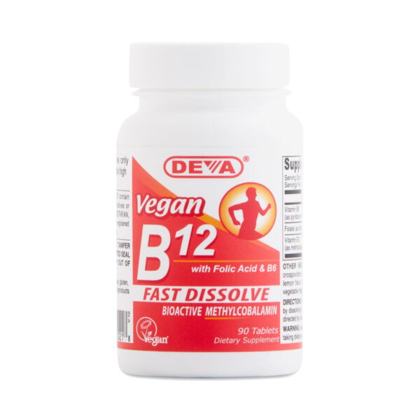 Deva Vegan Vitamin B12 Sublingual 90 tablets