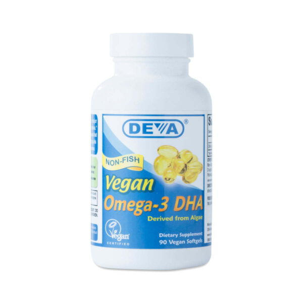 Deva Vegan Omega-3 DHA 90 vegan softgels