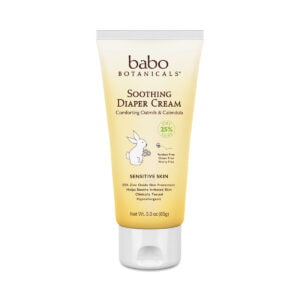 Babo Botanicals Soothing Diaper Cream 3 oz bottle