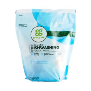 Grab Green Fragrance Free Automatic Dishwasher Detergent 60 loads