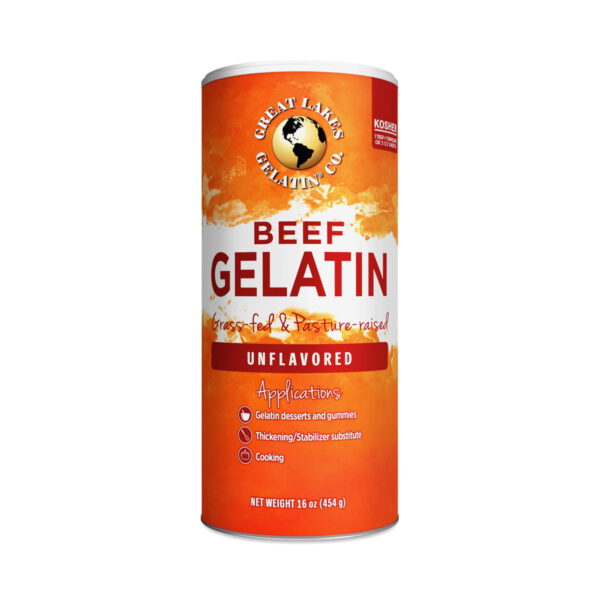 Great Lakes Gelatin Beef Gelatin 16 oz canister