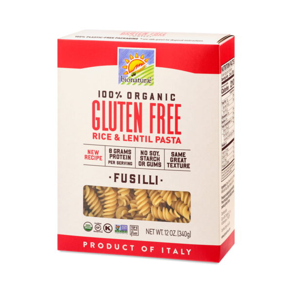 Bionaturae Organic Gluten-Free Fusilli 12 oz bag
